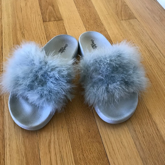 baby fuzzy slides